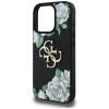 Чохол Guess Grained Roses Big 4G Logo для iPhone 16 Pro Max Black (GUHCP16XPGROP4MK)