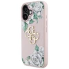 Чохол Guess Grained Roses Big 4G Logo для iPhone 16 Pink (GUHCP16SPGROP4MP)