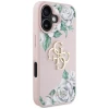 Чохол Guess Grained Roses Big 4G Logo для iPhone 16 Pink (GUHCP16SPGROP4MP)