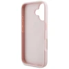 Чохол Guess Grained Roses Big 4G Logo для iPhone 16 Pink (GUHCP16SPGROP4MP)