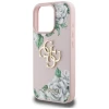 Чохол Guess Grained Roses Big 4G Logo для iPhone 16 Pro Pink (GUHCP16LPGROP4MP)