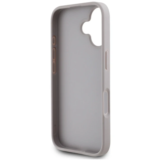 Чохол Guess Grained Roses Big 4G Logo для iPhone 16 Purple (GUHCP16SPGROP4MU)