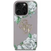 Чохол Guess Grained Roses Big 4G Logo для iPhone 16 Pro Max Purple (GUHCP16XPGROP4MU)