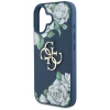 Чохол Guess Grained Roses Big 4G Logo для iPhone 16 Blue (GUHCP16SPGROP4MB)