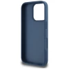 Чохол Guess Grained Roses Big 4G Logo для iPhone 16 Pro Max Blue (GUHCP16XPGROP4MB)