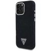 Чехол Guess Denim Triangle Logo для iPhone 16 Pro Max Black with MagSafe (GUHMP16XRJFWTLK)