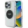 Чохол Guess IML Metal Colored Circle Classic Logo для iPhone 16 Pro Black with MagSafe (GUHMP16LHTDRCEDK)