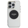 Чохол Guess IML Metal Colored Circle Classic Logo для iPhone 16 Pro Black with MagSafe (GUHMP16LHTDRCEDK)