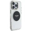 Чохол Guess IML Metal Colored Circle Classic Logo для iPhone 16 Pro Black with MagSafe (GUHMP16LHTDRCEDK)