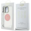 Чохол Guess IML Metal Colored Circle Classic Logo для iPhone 16 Pro Pink with MagSafe (GUHMP16LHTDRCEDP)