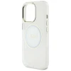 Чехол Guess IML Metal Colored Circle Classic Logo для iPhone 16 Pro Max White with MagSafe (GUHMP16XHTDRCEDH)