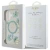 Чохол Guess Resin Flower Glitter для iPhone 16 Turquoise with MagSafe (GUHMP16SRBFGFGMQ)