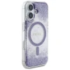 Чохол Guess Resin Gradient Glitter для iPhone 16 Purple with MagSafe (GUHMP16SRGRGEU)