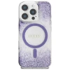 Чехол Guess Resin Gradient Glitter для iPhone 16 Pro Purple with MagSafe (GUHMP16LRGRGEU)