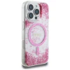 Чохол Guess Resin Bottom Glitter для iPhone 16 Pro Pink with MagSafe (GUHMP16LRGRGEP)