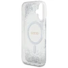 Чохол Guess Resin Gradient Glitter для iPhone 16 Silver with MagSafe (GUHMP16SRGRGES)