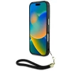 Чохол Guess HC IML Leopard Triangle Cord Strap для iPhone 16 Brown with MagSafe (GUHMP16SHLORSSW)
