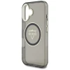 Чохол Guess IML Metal Mountain Logo для iPhone 16 Black with MagSafe (GUHMP16SHFGTMSLSK)