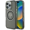 Чохол Guess IML Metal Mountain Logo для iPhone 16 Pro Black with MagSafe (GUHMP16LHFGTMSLSK)