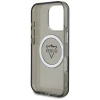 Чохол Guess IML Metal Mountain Logo для iPhone 16 Pro Max Black with MagSafe (GUHMP16XHFGTMSLSK)