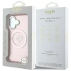 Чохол Guess IML Metal Mountain Logo для iPhone 16 Pink with MagSafe (GUHMP16SHFGTMSLSP)