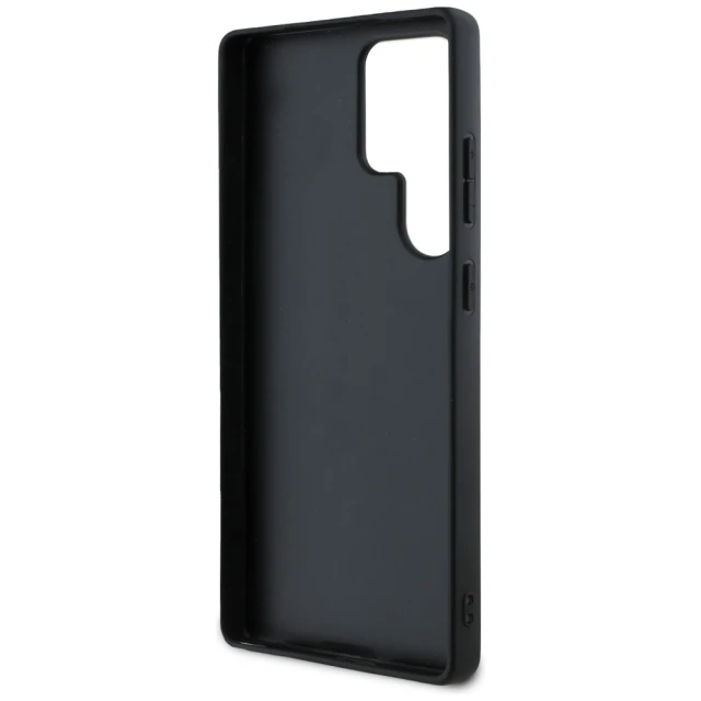Чохол Guess Glitter Script Big 4G для Samsung Galaxy S25 Ultra (S938) Black (GUHCS25LHG4SGK)