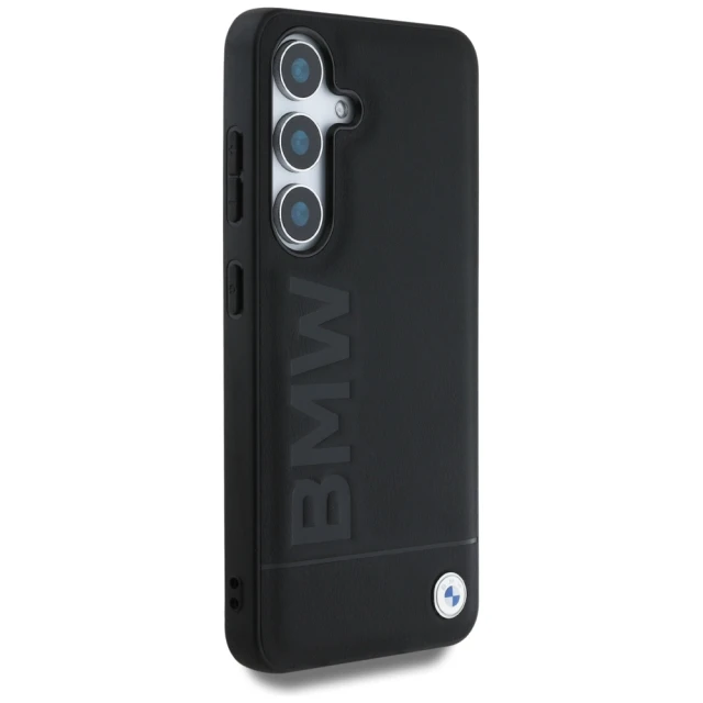 Чохол BMW Signature Logo Imprint для Samsung Galaxy S25 (S931) Black (BMHCS25SSLLBK)
