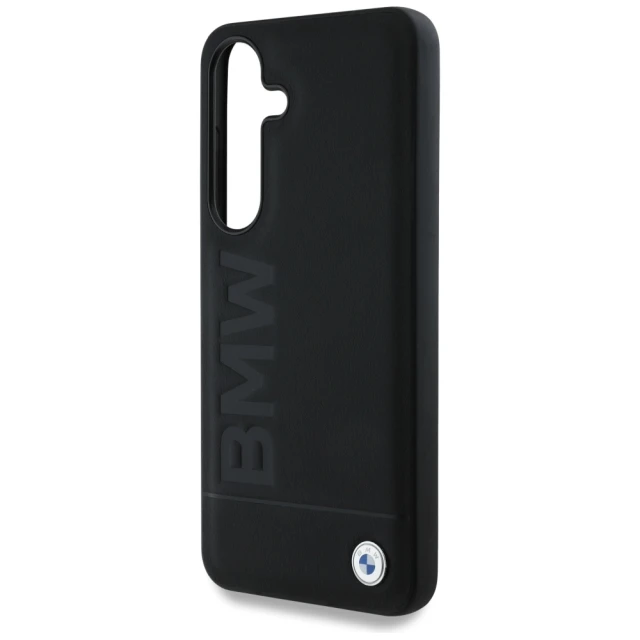 Чохол BMW Signature Logo Imprint для Samsung Galaxy S25 (S931) Black (BMHCS25SSLLBK)