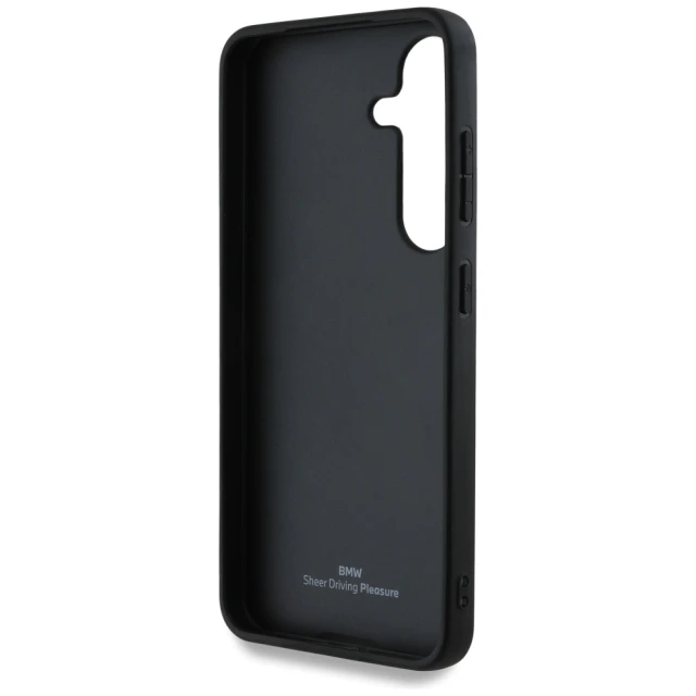 Чохол BMW Signature Logo Imprint для Samsung Galaxy S25 (S931) Black (BMHCS25SSLLBK)