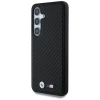 Чохол BMW Leather Carbon для Samsung Galaxy S25 (S931) Black with MagSafe (BMHMS25S24PUCILK)