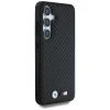 Чохол BMW Leather Carbon для Samsung Galaxy S25 (S931) Black with MagSafe (BMHMS25S24PUCILK)
