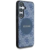 Чохол Guess 4G Round Patch Classic Logo для Samsung Galaxy S25 (S931) Blue with MagSafe (GUHMS25SP4PGRSGB)