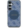 Чохол Guess 4G Round Patch Classic Logo для Samsung Galaxy S25 Plus (S936) Blue with MagSafe (GUHMS25MP4PGRSGB)