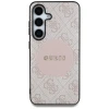 Чохол Guess 4G Round Patch Classic Logo для Samsung Galaxy S25 (S931) Pink with MagSafe (GUHMS25SP4PGRSGP)