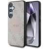 Чохол Guess 4G Round Patch Classic Logo для Samsung Galaxy S25 Plus (S936) Pink with MagSafe (GUHMS25MP4PGRSGP)