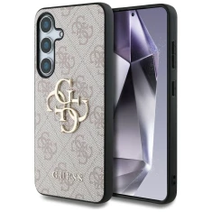 Чохол Guess 4G Big Metal Logo для Samsung Galaxy S25 Plus (S936) Pink (GUHCS25M4GMGPI)