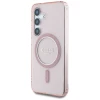 Чохол Guess IML Glitter Circle для Samsung Galaxy S25 (S931) Pink with MagSafe (GUHMS25SHFGEREP)