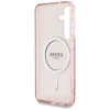 Чохол Guess IML Glitter Circle для Samsung Galaxy S25 (S931) Pink with MagSafe (GUHMS25SHFGEREP)
