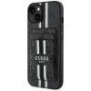 Чохол Guess 4G Stripes Wallet для iPhone 15 Black with MagSafe (GUBPHCP15SP4RPSK)
