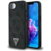 Чохол Guess 4G Ring Triangle Logo для iPhone 16e Black with MagSafe (GUHMPSE4P4TDPK)
