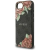 Чехол Guess 4G Flowers Print для iPhone 16e Black with MagSafe (GUHMPSE4P4ROPEMCK)