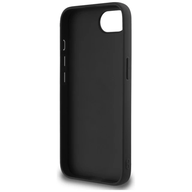 Чохол Guess Glitter Script Big 4G для iPhone 16e Black (GUHCPSE4HG4SGK)