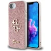 Чохол Guess Glitter Script Big 4G для iPhone 16e Pink (GUHCPSE4HG4SGP)