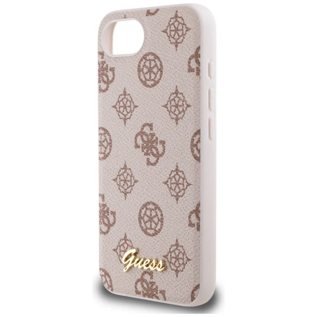 Чохол Guess Peony Script для iPhone 16e Brown with MagSafe (GUHMPSE4PGPYSW)