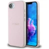 Чохол Guess Grained Gold Ring для iPhone 16e Pink with MagSafe (GUHMPSE4PGHSMMP)