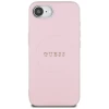Чохол Guess Grained Gold Ring для iPhone 16e Pink with MagSafe (GUHMPSE4PGHSMMP)
