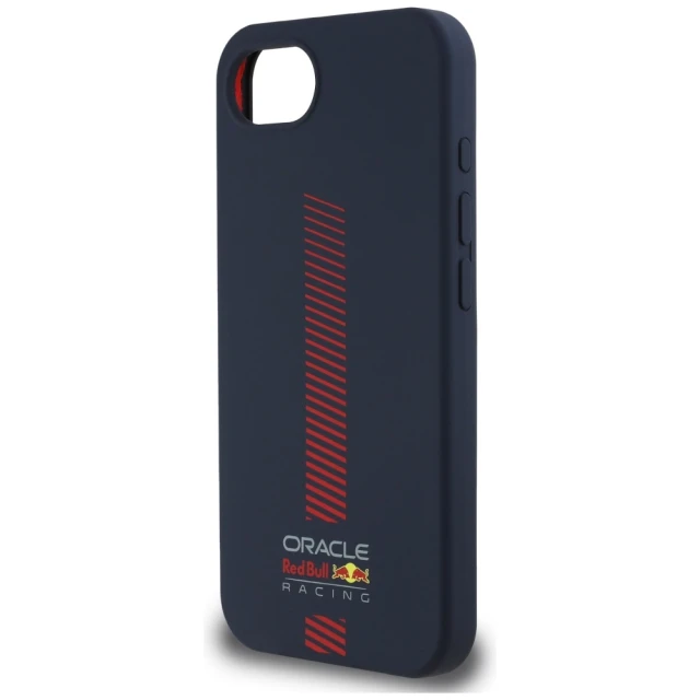 Чохол Red Bull Silicone Powerbar для iPhone 16e Navy with MagSafe (RBHMPSE424SIVGSV)