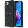 Чохол Guess 4G Round Patch Classic Logo для iPhone 16e Black with MagSafe (GUHMPSE4P4PGRSGK)