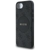 Чохол Guess 4G Round Patch Classic Logo для iPhone 16e Black with MagSafe (GUHMPSE4P4PGRSGK)