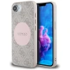 Чохол Guess 4G Round Patch Classic Logo для iPhone 16e Pink with MagSafe (GUHMPSE4P4PGRSGP)